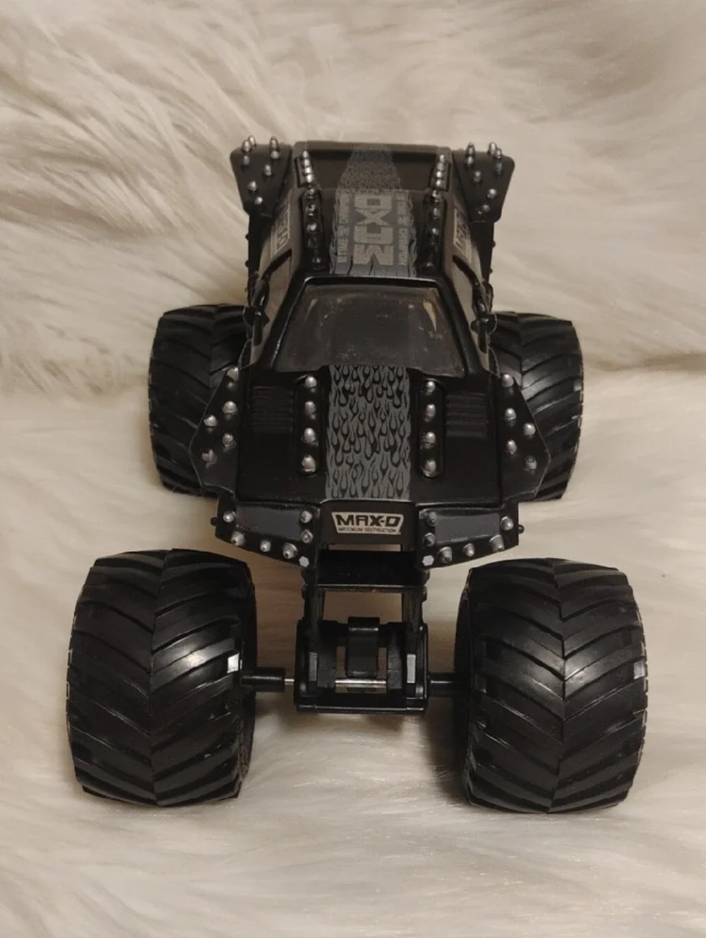 (C-75) MAX-D Black Monster Truck Toy Off-Road Adventure Vehicle
